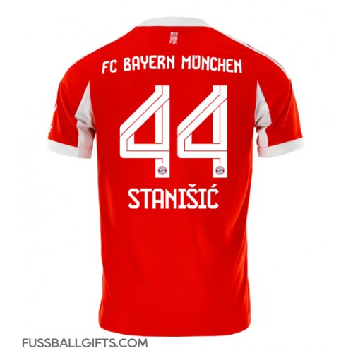 Bayern Munich Josip Stanisic #44 Fußballbekleidung Heimtrikot 2025-26 Kurzarm